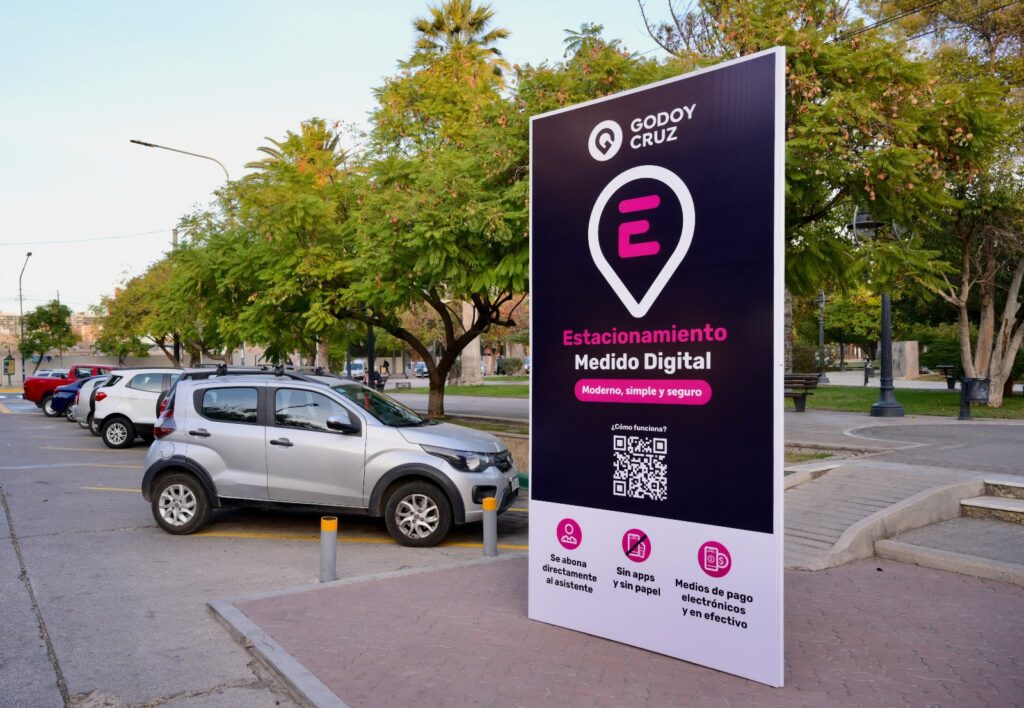 nuevo sistema de estacionamiento godoy cruz