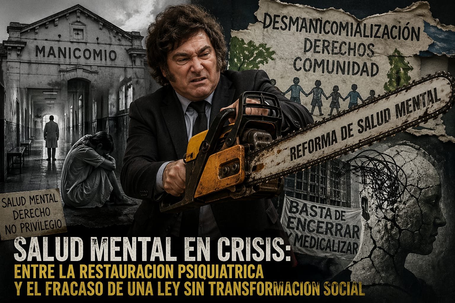 Salud mental en crisis: entre la restauración psiquiátrica y el fracaso de una ley sin transformación social